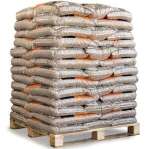 Granulés HEIZFUXX gris EN+ A2 – Palette 65 sacs x 15kg