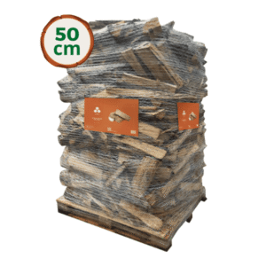 Bois de chauffage 50 cm Wooday - Bois bûche 100% feuillus